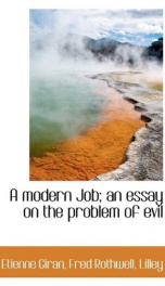 a modern job an essay on the problem of evil_cover