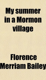my summer in a mormon village_cover