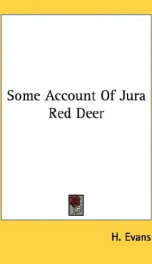 some account of jura red deer_cover