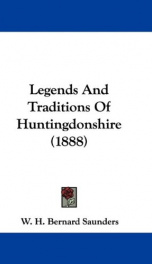 legends and traditions of huntingdonshire_cover