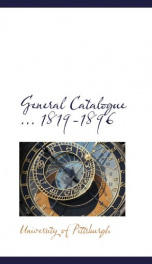 general catalogue 1819 1896_cover