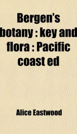bergens botany key and flora pacific coast ed_cover