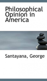 philosophical opinion in america_cover