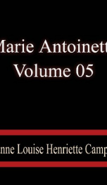 marie antoinette volume 05_cover
