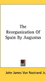the reorganization of spain by augustus_cover
