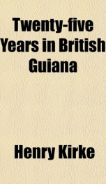 twenty five years in british guiana_cover