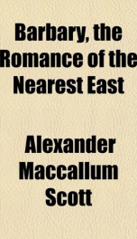 barbary the romance of the nearest east_cover