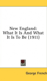 new england what it is and what it is to be_cover