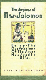 the sayings of mrs solomon being the confessions of the seven hundredth wife a_cover
