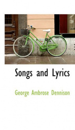 songs and lyrics_cover
