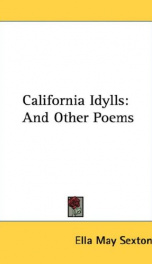 california idylls and other poems_cover