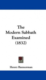 the modern sabbath examined_cover