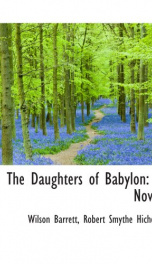 the daughters of babylon a novel_cover