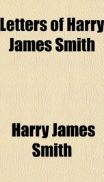 letters of harry james smith_cover