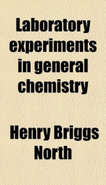 laboratory experiments in general chemistry_cover