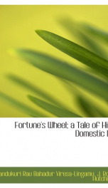 fortunes wheel a tale of hindu domestic life_cover