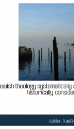 jewish theology systematically and historically considered_cover