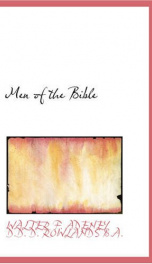 Men of the Bible; Some Lesser-Known Characters_cover