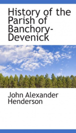 history of the parish of banchory devenick_cover