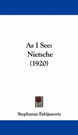 as i see nietsche_cover