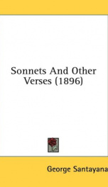 sonnets and other verses_cover
