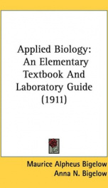 applied biology an elementary textbook and laboratory guide_cover