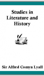 Studies in Literature and History_cover