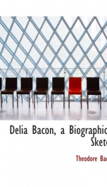 delia bacon a biographical sketch_cover