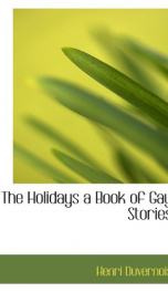 the holidays a book of gay stories_cover