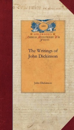 the writings of john dickinson_cover