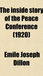 The Inside Story of the Peace Conference_cover