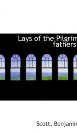 lays of the pilgrim fathers_cover