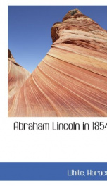 abraham lincoln in 1854_cover