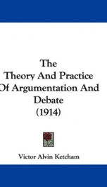 the theory and practice of argumentation and debate_cover