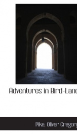 adventures in bird land_cover