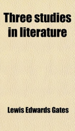 three studies in literature_cover