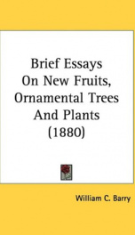 brief essays on new fruits ornamental trees and plants_cover