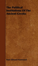 the political institutions of the ancient greeks_cover