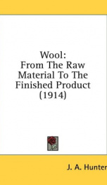 wool from the raw material to the finished product_cover