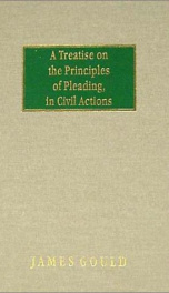 a treatise on the principles of pleading in civil actions_cover