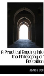 A Practical Enquiry into the Philosophy of Education_cover