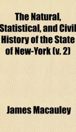 the natural statistical and civil history of the state of new york_cover