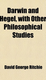 darwin and hegel with other philosophical studies_cover
