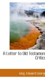 a letter to old testament critics_cover