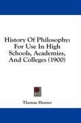 history of philosophy for use in high schools academies and colleges_cover
