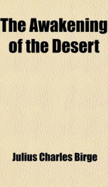 the awakening of the desert_cover