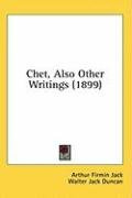 chet also other writings_cover