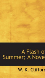 a flash of summer a novel_cover
