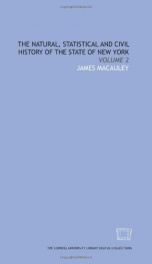 the natural statistical and civil history of the state of new york volume 2_cover