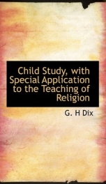 child study with special application to the teaching of religion_cover